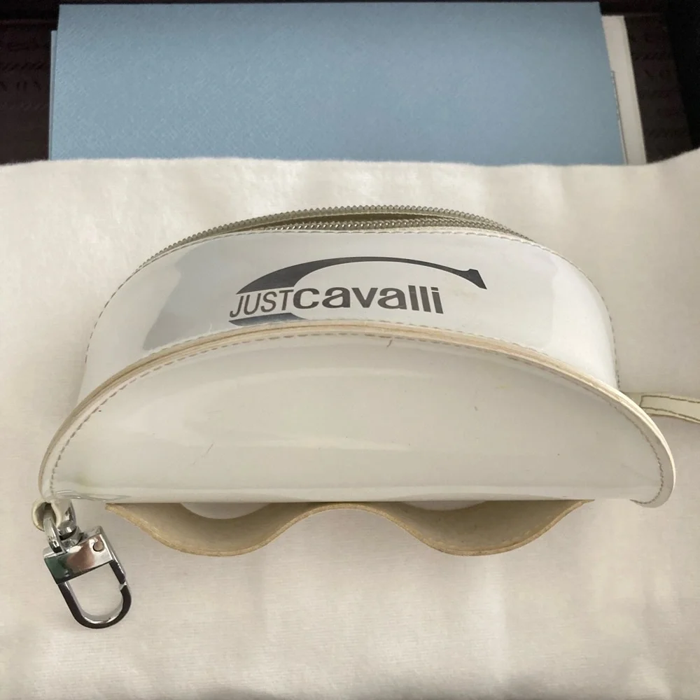 JUST CAVALLI Sunglasses and zipped large sunglasses CASE - Picture 6 of 8